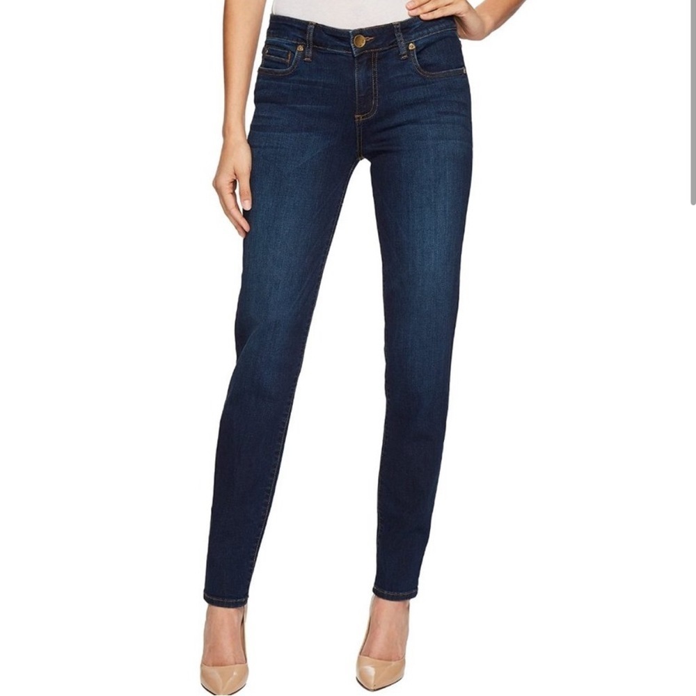 Kut from the Kloth | Dark Blue Toothpick Skinny Jeans | Sz 14S
